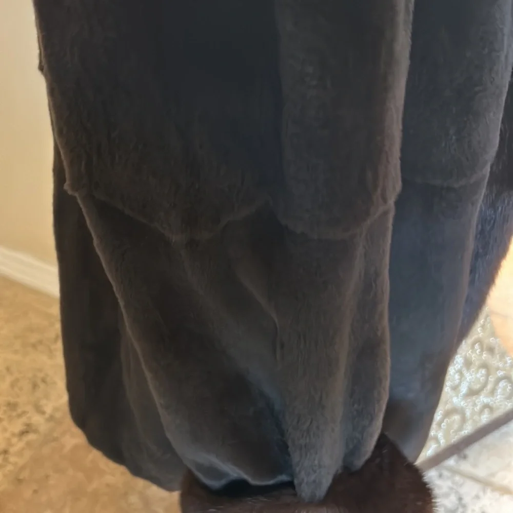 🤎🤎”CHOCOLATE sheared MINK Coat”🤎🤎 - Picture 4 of 13